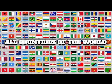 Learn countries of the world | All 195 countries of the world with flags | #pronunciation  #world