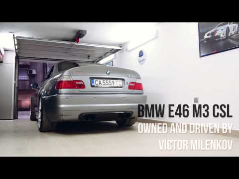 BMW e46 M3 CSL The One and only