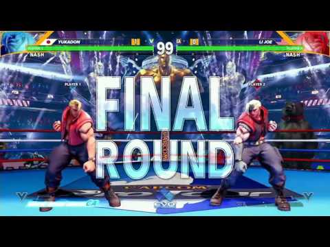 SFV: Yukadon vs LI Joe - EVO 2016 Top 8