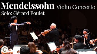 Download lagu メンデルスゾーン：ヴァイオリン協奏曲　Mendelssohn Violin Concerto  Gérard Poulet, Sho Toyohira/Credo Symphony Orchestra mp3