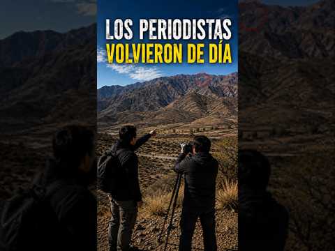 LOS PERIODISTAS VOLVIERON DE DÍA #ruta40 #paranormal #terrorymisterio#shorts