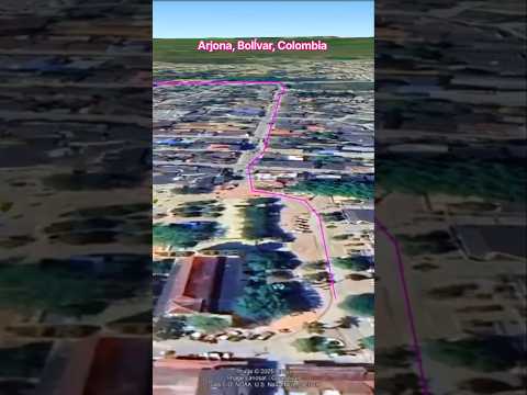 Arjona, Bolívar, Colombia #viajes #virtual #drone #turismo #googlemaps