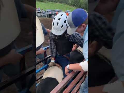 First bull ride