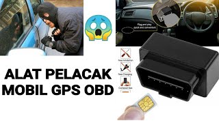 GPS TRACKER OBD MOBIL / Tanpa Ribet Tinggal Colok !! / Alat Pelacak / SECUMORE Car OBD II 2