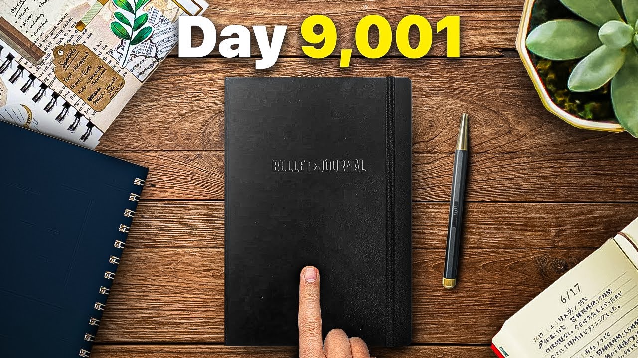 I journaled for 10,000 days. Here's how I do it now