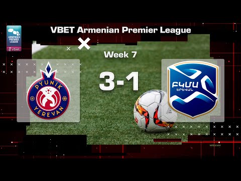 Pyunik - BKMA 3:1, Vbet Armenian Premier League 2022/23, Week 07