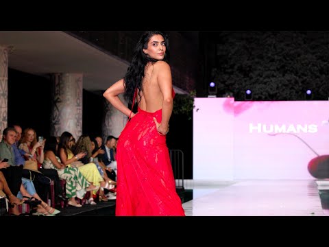 [4K60] Jaskiran Kaur’s Jaw-Dropping SLOW MOTION Walk | HUMANS Swimwear Miami Swim Week 2024