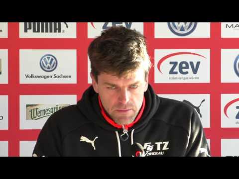 FSV Net- TV I Pressekonferenz: FSV Zwickau - Holstein Kiel