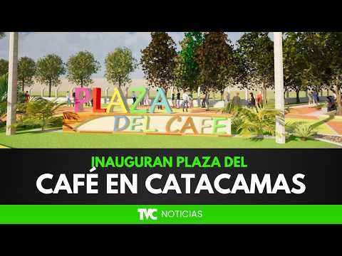 Inauguran plaza del café en Catacamas