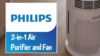 Phillips Air Purifier 7000 review & unboxing plus walk through. 2-in-1 Air Purifier and Fan