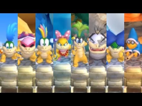 Another Super Mario Bros Wii - All Towers