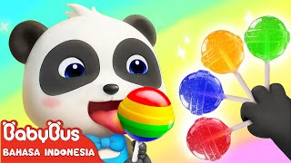 Lolipop Warna-warni Kabur🍭 🌈| Keluarga Jari | Lagu Lucu | Lagu Anak-anak | BabyBus Bahasa Indonesia