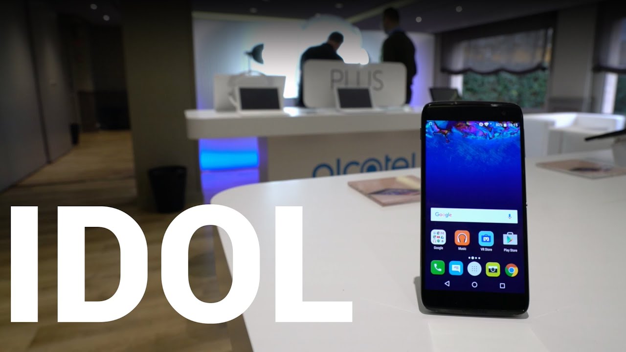 Alcatel Idol 4 and Alcatel Idol 4s Android Phone Hands-On - YouTube