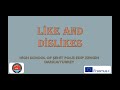 5. Sınıf  İngilizce Dersi  Expressing likes and dislikes  konu anlatım videosunu izle