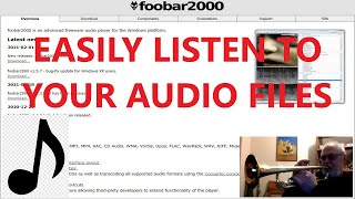 Video thumbnail for How To Use Foobar2000 And Simply Listen To Music by Dennis Ray's Free Software
