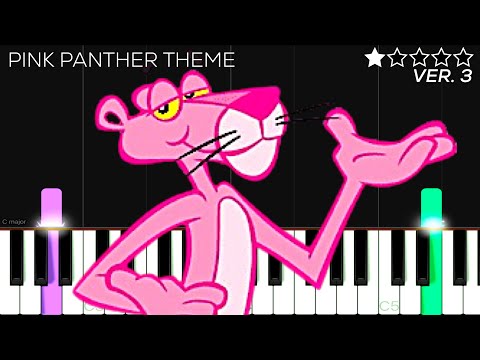 The Pink Panther Theme | EASY Piano Tutorial