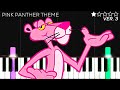 The Pink Panther Theme EASY Piano Tutorial