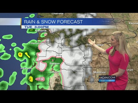 4:30am Tuesday Forecast KOIN 6 News February 20, 2018