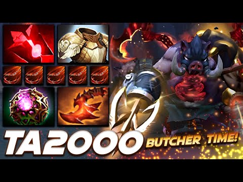 TA2000 Pudge Mega Butcher - Dota 2 Pro Gameplay [Watch & Learn]