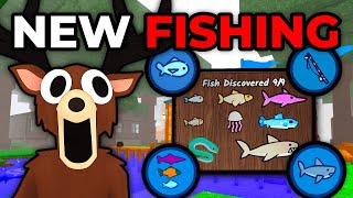 The New FISHING UPDATE In 99 Nights In The Forest Is INSANE!
