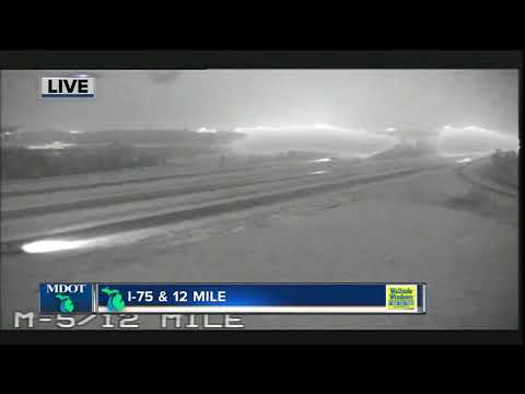 Metro Detroit Traffic: April snow causing slick roads across area