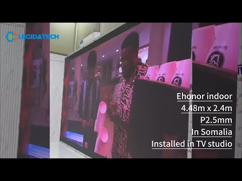 4.48×2.4m P2.5 EHonor Studio LED Wall