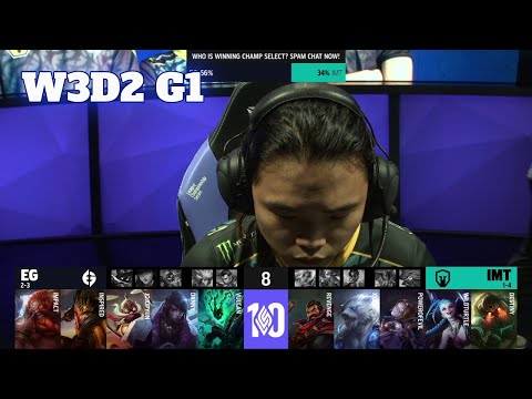 EG vs IMT | Week 3 Day 2 S12 LCS Spring 2022 | Evil Geniuses vs Immortals W3D2 Full Game