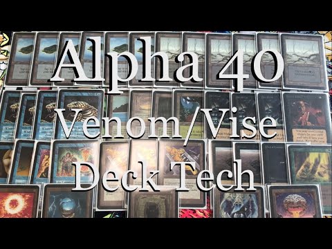 Alpha 40 Venom Vise Deck Tech