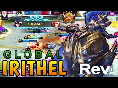 SAVAGE!!! One Shot Deadly Arrows - Hypercarry Top Global 3 Irrithel by Rev.  |  Mobile Legends