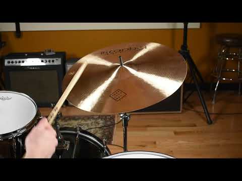 20" Istanbul Agop Traditional Dark Crash Cymbal 1750g *Video* image 8