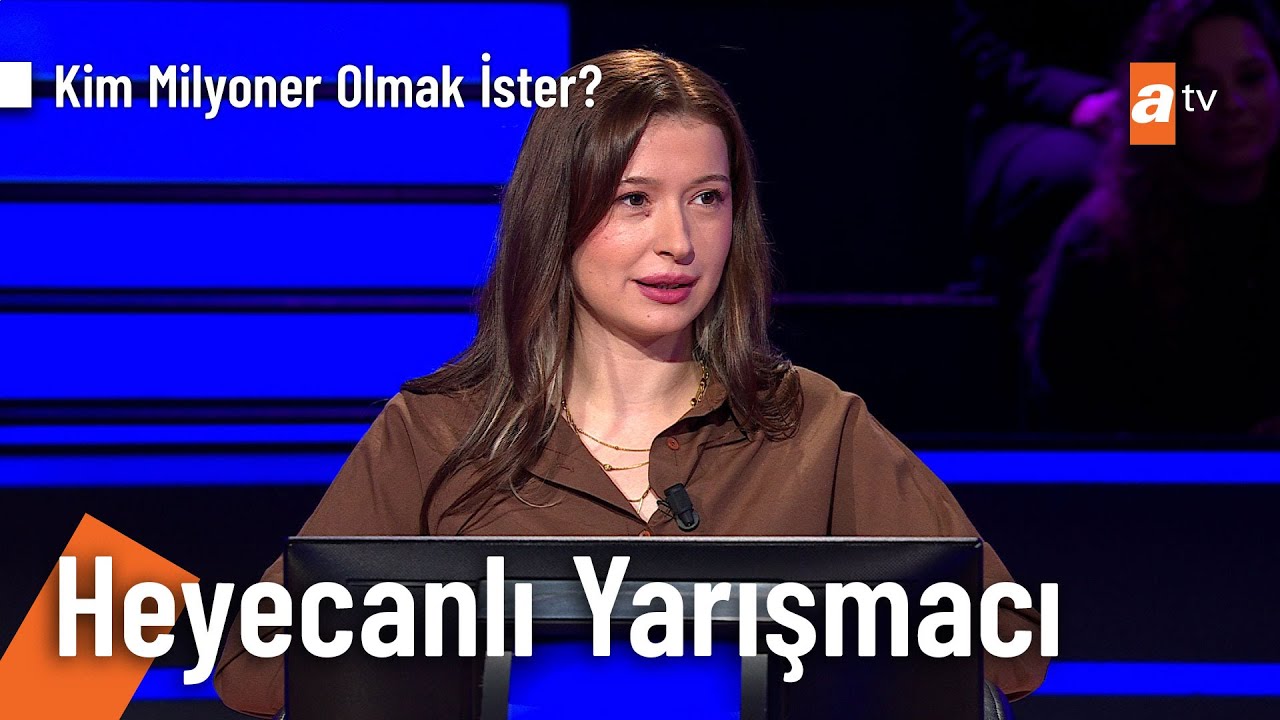 Stüdyoya girdiğinden beri heyecanlı olan yarışmacı! - Kim Milyoner Olmak İster? 1202. Bölüm