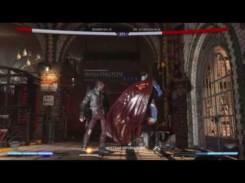 Injustice 2 Bizarro vs Red Hood (primer vistazo premier skin)
