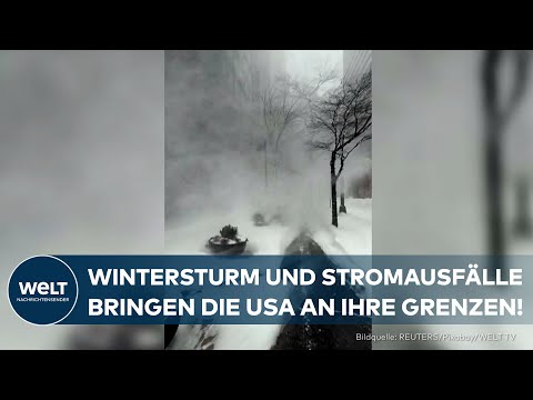 Video Thumbnail: USA: Schwerer Wintersturm fordert Todesopfer und verursacht massive Stromausfälle im Land