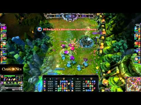 (HD199 percolateur) MLG qualifier - Millenium Vs Eclypsia - Game 1 - League Of Legends Replay [FR]