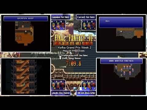 Final Fantasy VI Worlds Collide - Kefka Grand Prix - Week 2, Race 1