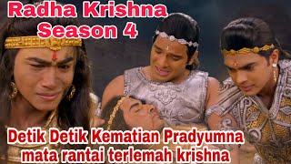 Download lagu Detik detik kematian mata rantai terlemahnya Krishna Pradyumna||Radha Krishna season 4 mp3