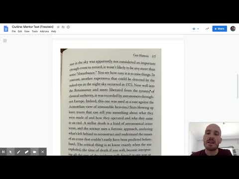 Examining Informational Writing | Mentor Text — Stuart Firestein