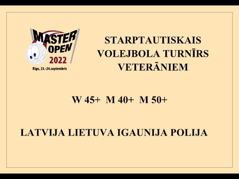 Master Open 24.09.2022 - Field 1