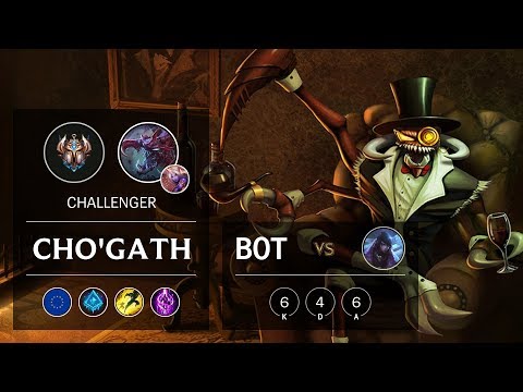 Cho'Gath Bot vs Aphelios - EUW Challenger Patch 10.2