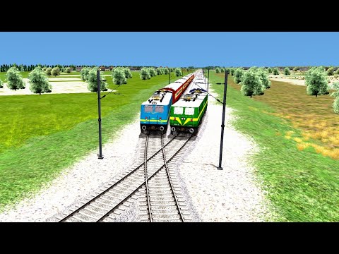 Trains vs Sharp Turn – Train Simulator 2022
