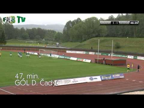 SESTŘIH: FK Baník Sokolov - Loko Vltavín 2:1 (1:1)