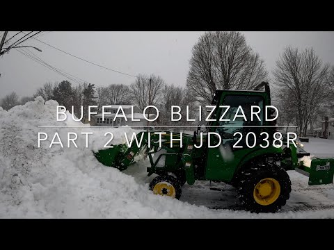 JD 2038R and the Buffalo Blizzard Part 2