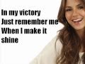 Victoria Justice ''make it shine'' Karaoke with ...