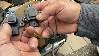 20260426 1997 Toyota Avalon P1410 EGR valve position sensor replacement sensor comparison