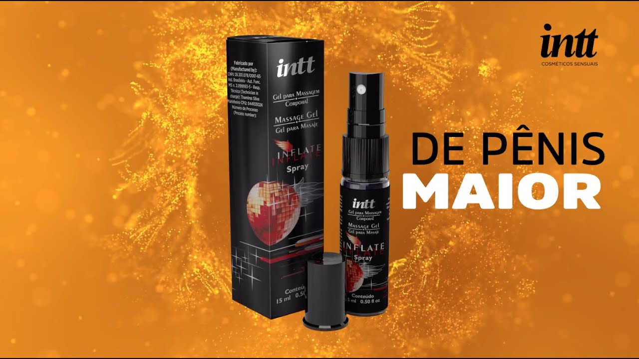 Excitante Unissex Inflate Spray 15ml - INTT