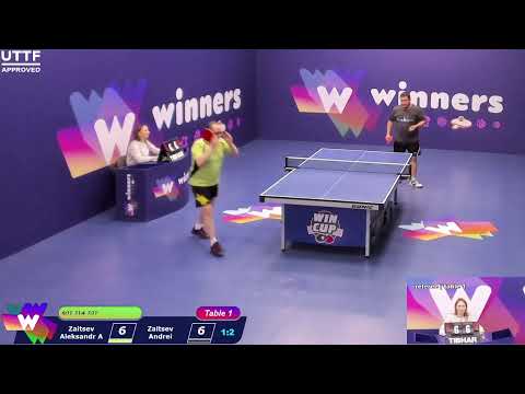 WINners CUP table 1  23.11   Zaitsev Aleksandr A - Zaitsev Andrei   16:30