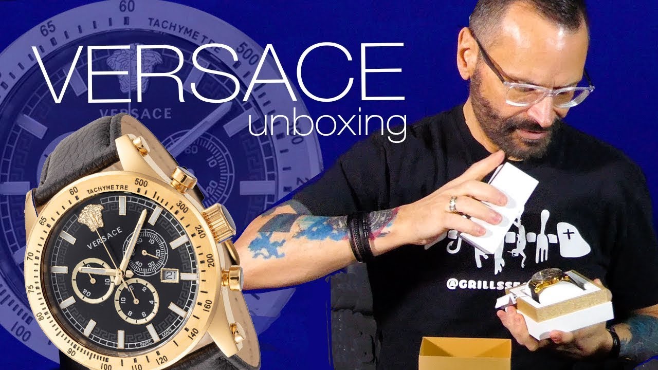 Versace Men's Watch 2024 Unboxing | First Impressions & Review