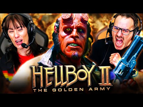 HELLBOY 2: THE GOLDEN ARMY (2008) MOVIE REACTION!! FIRST TIME WATCHING!! Hellboy II | Movie Review