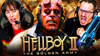 HELLBOY II: THE GOLDEN ARMY (2008) MOVIE REACTION!! FIRST TIME WATCHING!! Hellboy 2 | Movie Review