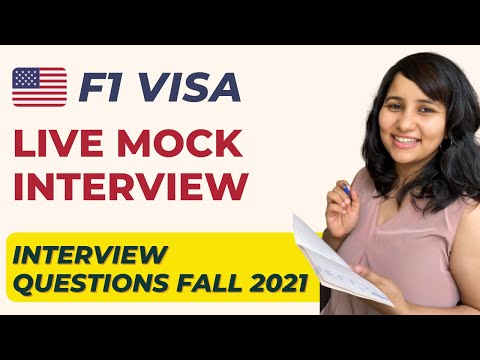 What questions will I be asked at my F1 visa interview?